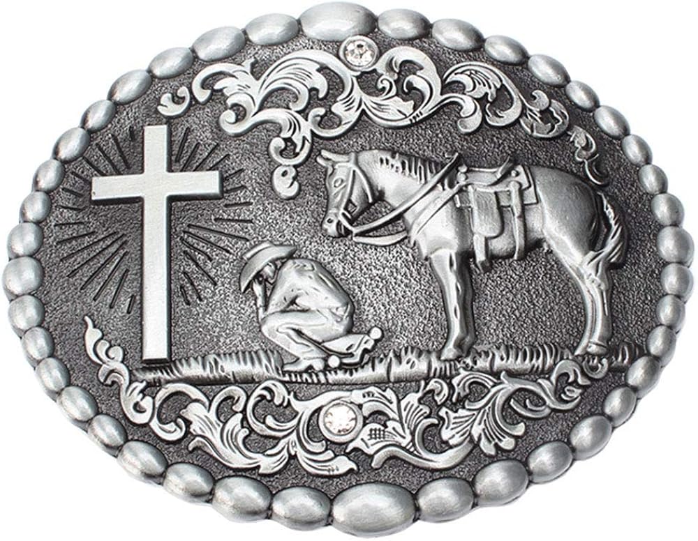 Cowboy cross belt buckle Clearance