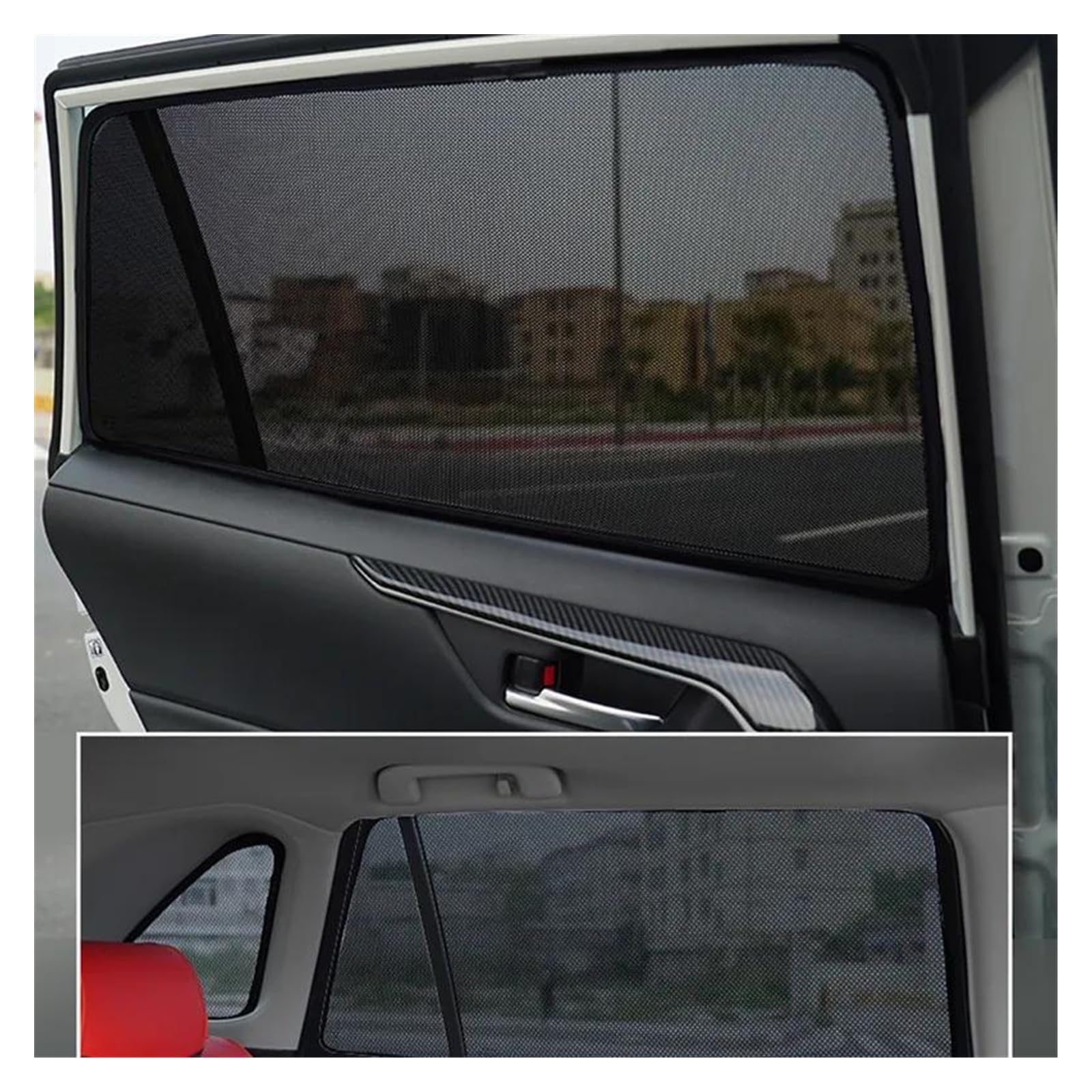 Pare-Soleil Voiture pour Mercedes pour Benz pour GLB pour EQB pour 2019-2023 Pare-Soleil Voiture Bouclier Pare-Soleil Visière Avant Rideau Pare-Soleil Fenêtre Voiture (Taille : 3PCS)