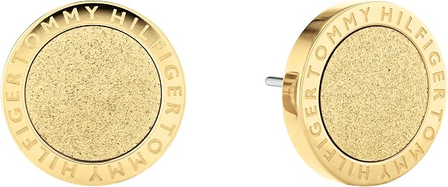 Tommy Hilfiger Biżuteria Damskie Kolczyki sztyfty Żółte złoto - 2780704