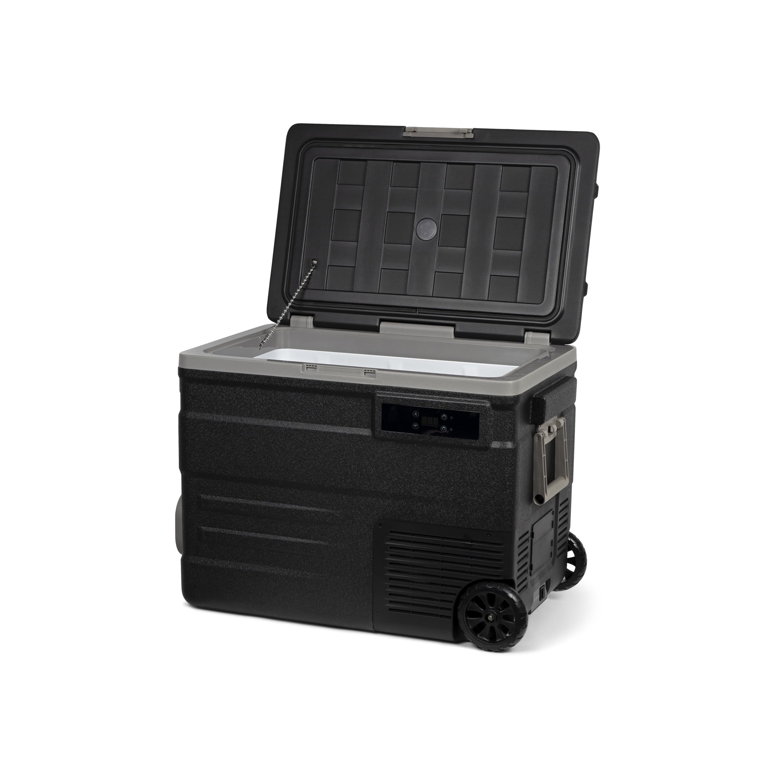 Steamy -E Single Zone 55 Roller, elektryczna lodówka z rolkami, 55 l, 12 V/230 V, do chłodzenia i zamrażania, idealna na kemping
