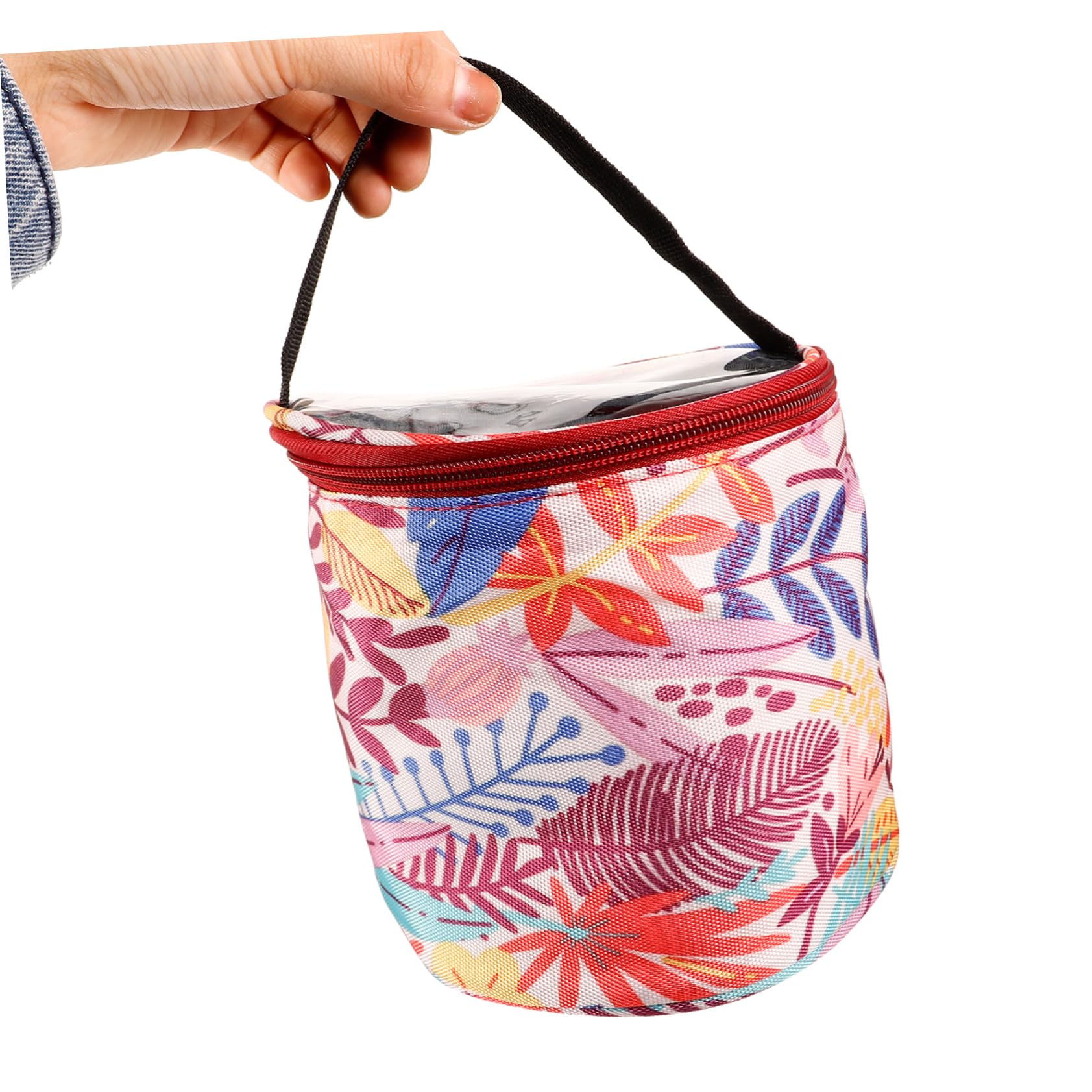 Lurrose 5piezas Bolsa De Almacenamiento De Hilo Portátil Para Tejer y Coser Organizador De Herramientas De Costura y Proyectos De Ganchillo Para Manualidades y Viajes
