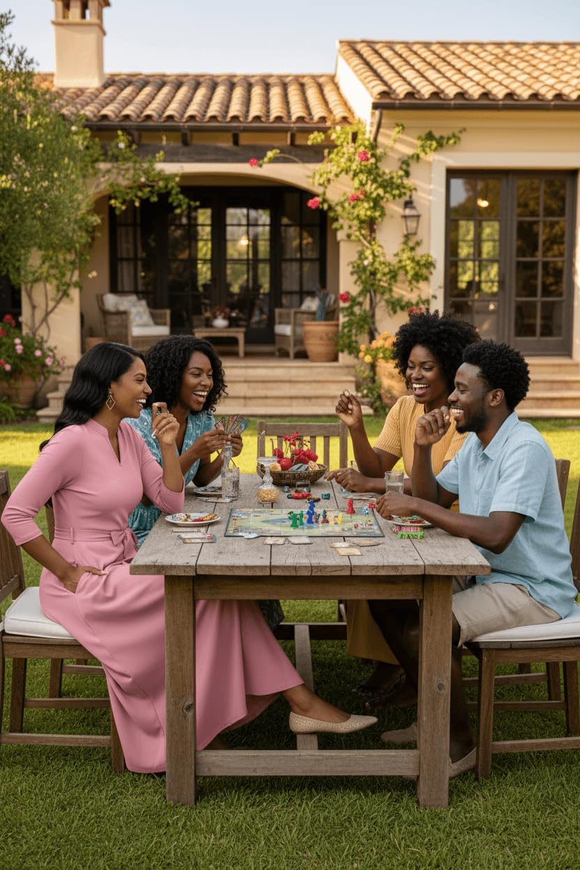 FANDEE Maxi Dress for Women, Casual V Neck 3/4 Sleeve Long Dresses with Pockets - Image 3