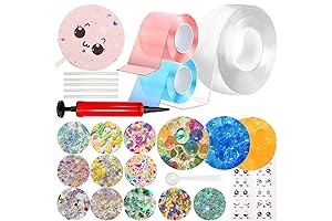 Nano Tape Bubbles: Double-Sided Elastic Stress Balls