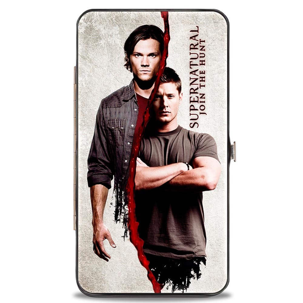 Buckle-Down Women's Multicolor Hinge Wallet-Supernatural, One Size