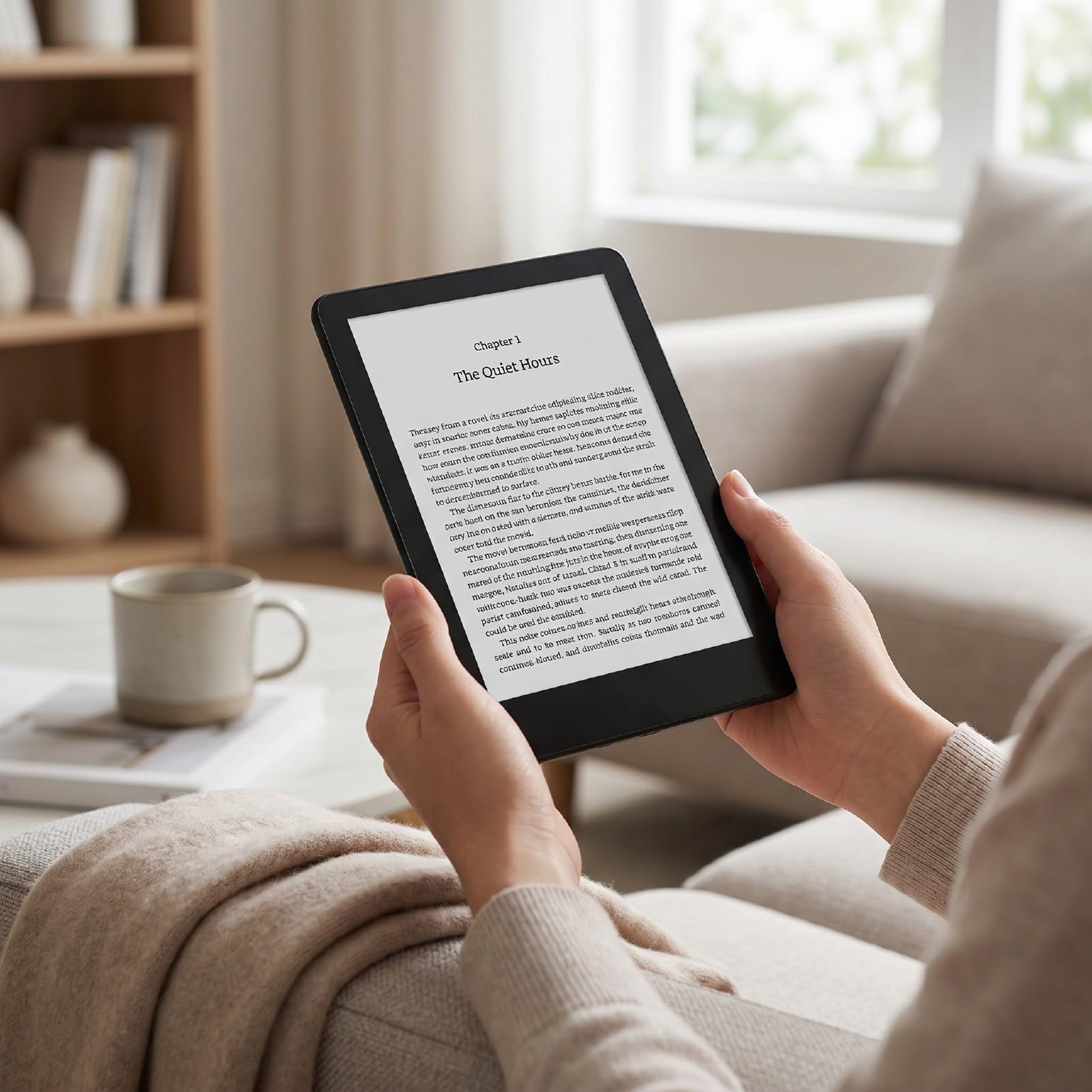 Lettore di Ebook da 6 Pollici, Dispositivo Digitale Portatile (BLACK)