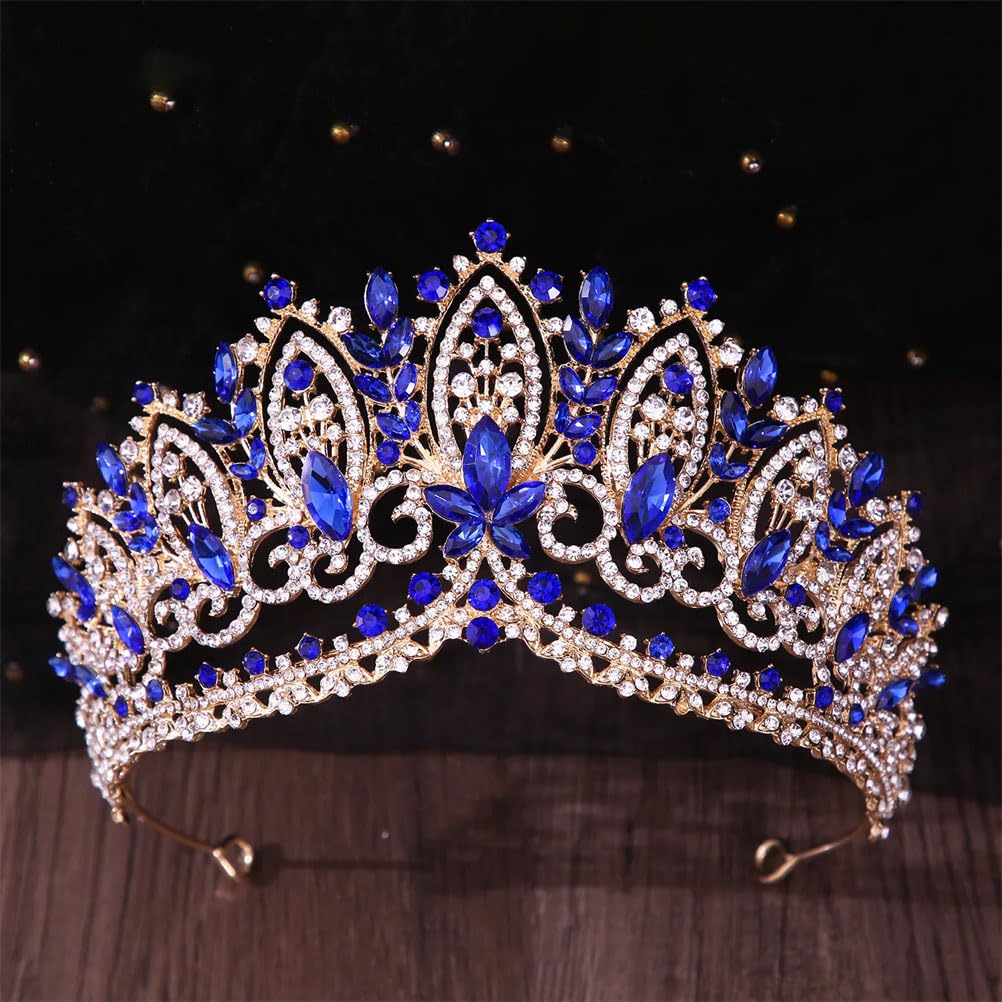 Kobiety wesele luksusowe korony elegancka moda ślubna stras korona akcesoria do włosów biżuteria
