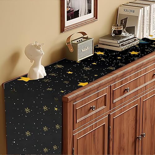 Miniatura 52 de Juego de manteles individuales y camino de mesa de muñeco de nieve y árbol de Navidad, 7 piezas (1 camino de mesa + 6 manteles individuales), diseño