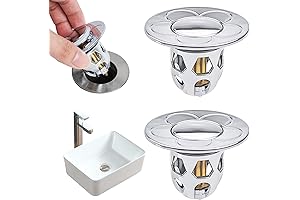 2 Pack Replacement Sink Pop Up Stopper: The Effortless Pop-Up Drain Solution