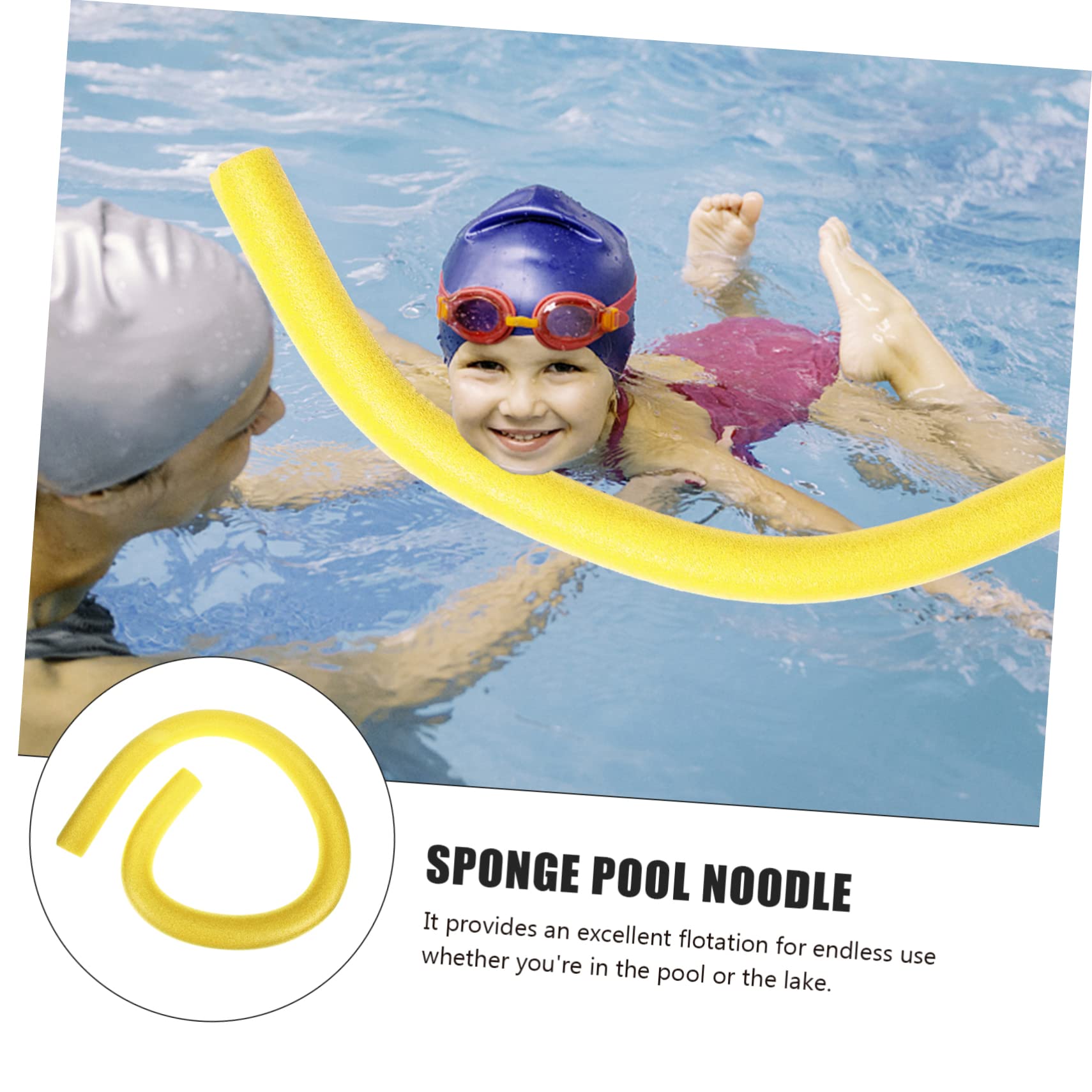 Nouille De Piscine En Mousse – Tube Flottant Multifonction 150 Cm, Aide à La Natation, Jouet Aquatique, Flottabilité Sportive