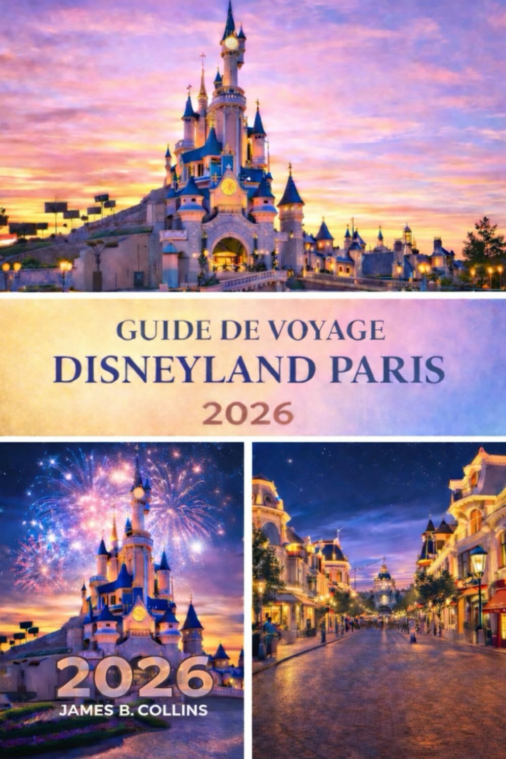 GUIDE DE VOYAGE DISNEYLAND PARIS 2026: Le Guide Ultime pour les Familles, les Couples et les Visiteurs pour la Première Fois