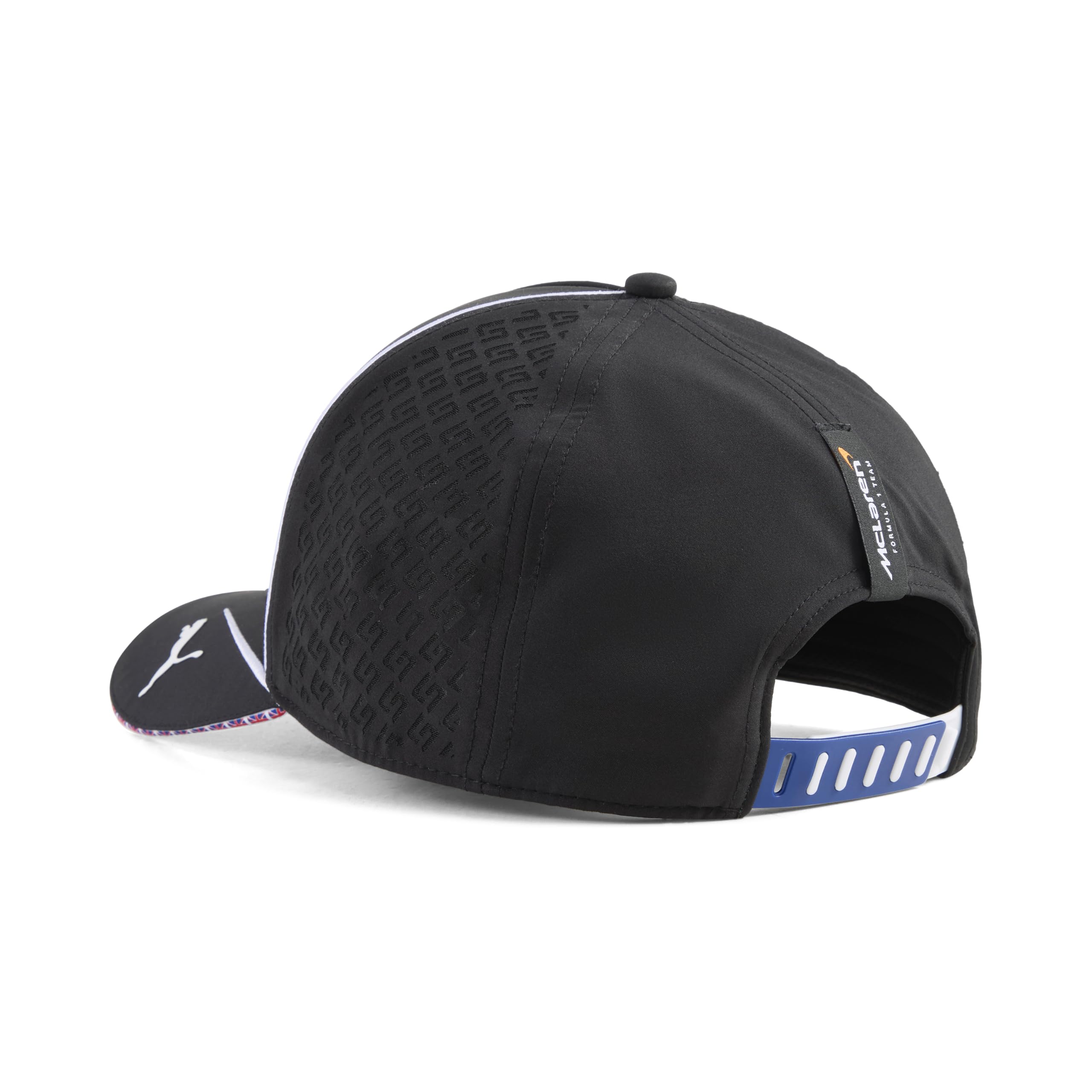 PUMA Erwachsene McLAREN Racing Lando Norris Replica Baseball-Cap OneSize, Black | Offizielle lizenzierte Replica-Sammlung, Wie getragen von Lando Norris, Gebogene Krempe mit Snapback-Befestigung hinten