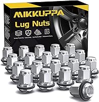 Vista 17 de MIKKUPPA 20 tuercas de llanta 1/2-20 – Reemplazo para Ford Explorer 1991-2018, Ranger 1990-2012, rueda Mustang 1964-2014 del mercado de accesorios