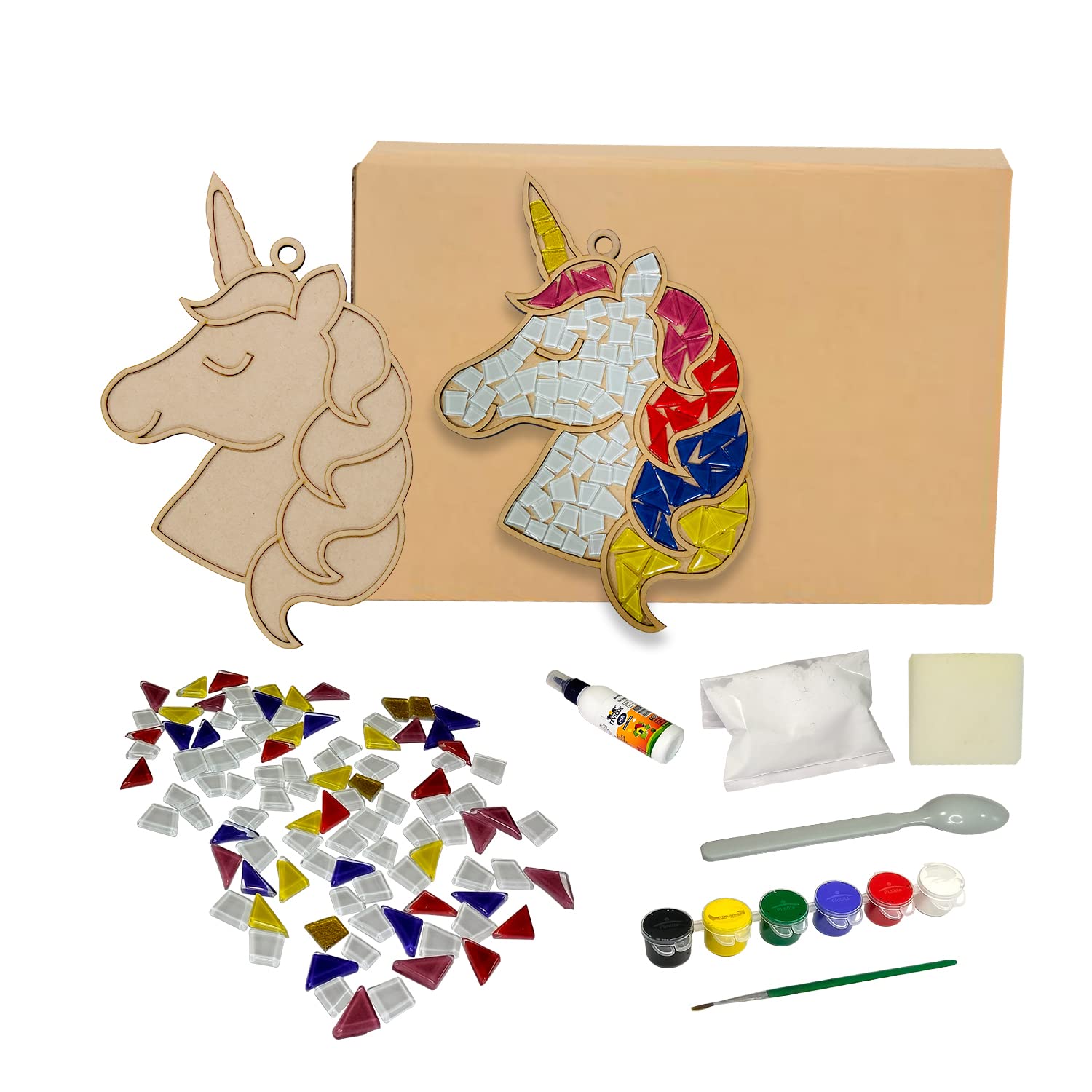 Mold Your Memories Wood Diy Unicorn Mosaic Art Kit, Creative Art And Craft Kit, Birthday Return Gift For Boys And Girls (Unicorn, Multicolor) (B09D88Y2Z5) Amazon Price History, Amazon Price Tracker