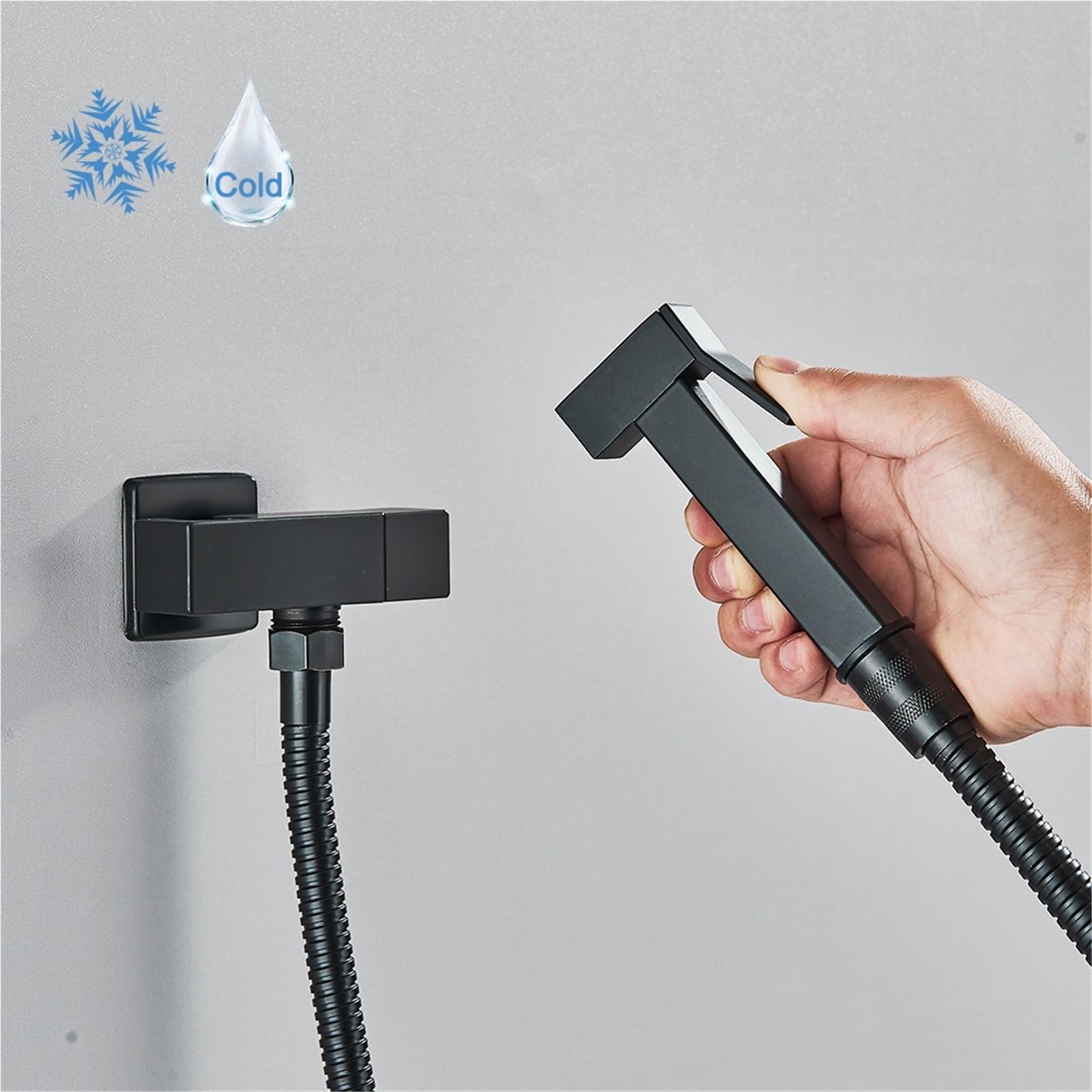 Doccetta per Bidet Rubinetto bidet singolo a parete con acqua fredda
