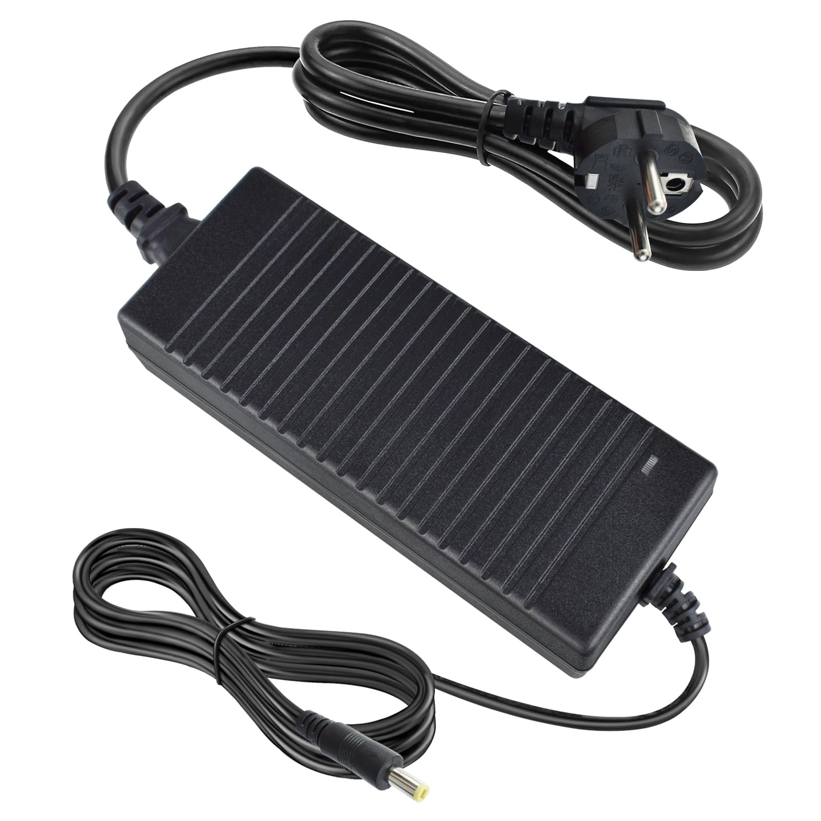 Zasilacz AC 100-240V do 12V 10A Transformator 120W Uniwersalny zasilacz z wtyczką 5,5 x 2,5 mm do taśm LED, kamer, DVD, ekranów LCD i innych