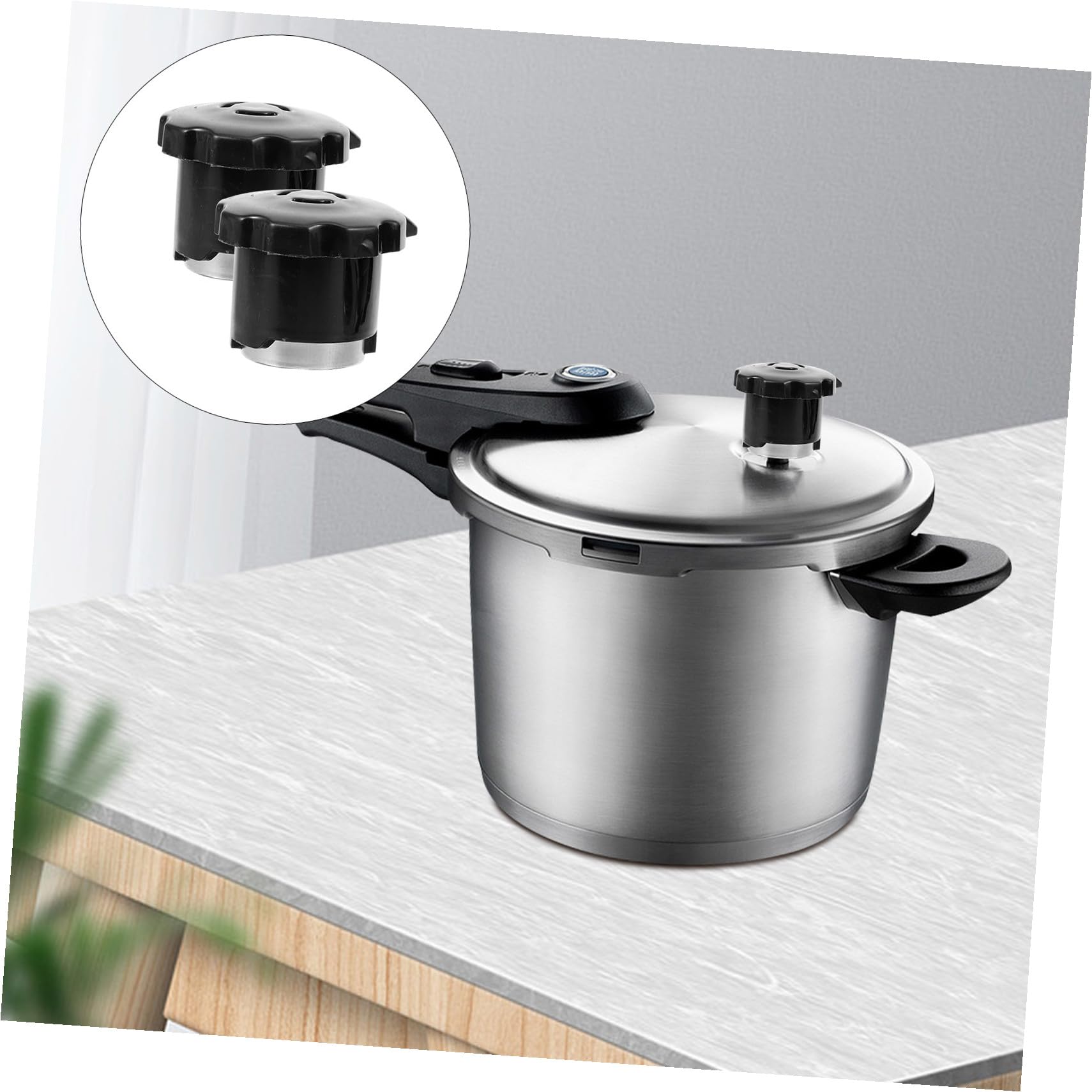 VILLCASE 5 Series Válvula De Seguridad Olla Presión Accesorios Cocción Presión Instalación Duradera Y Segura Cocinas Eléctricas 2 Piezas X 5