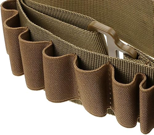 Miniatura 4 de Eslinga de munición de escopeta de longitud ajustable, eslingas de pistola de 2 puntos con capacidad para 152527 proyectiles para calibre 12calibre