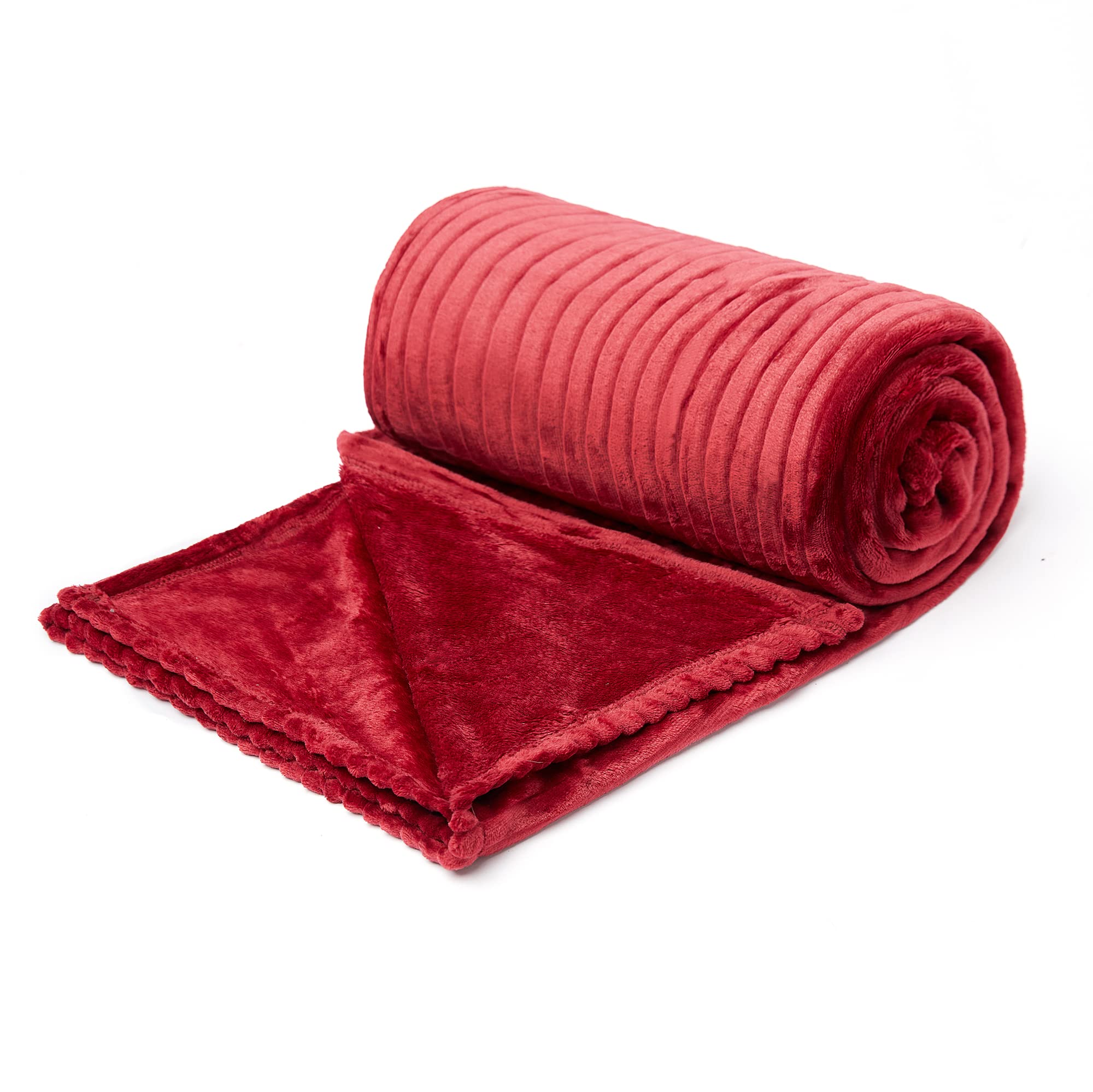 FFLMYUHUL I U Fuzzy Throw Blanket with Super Soft and Warm Throw Flannel Blanket