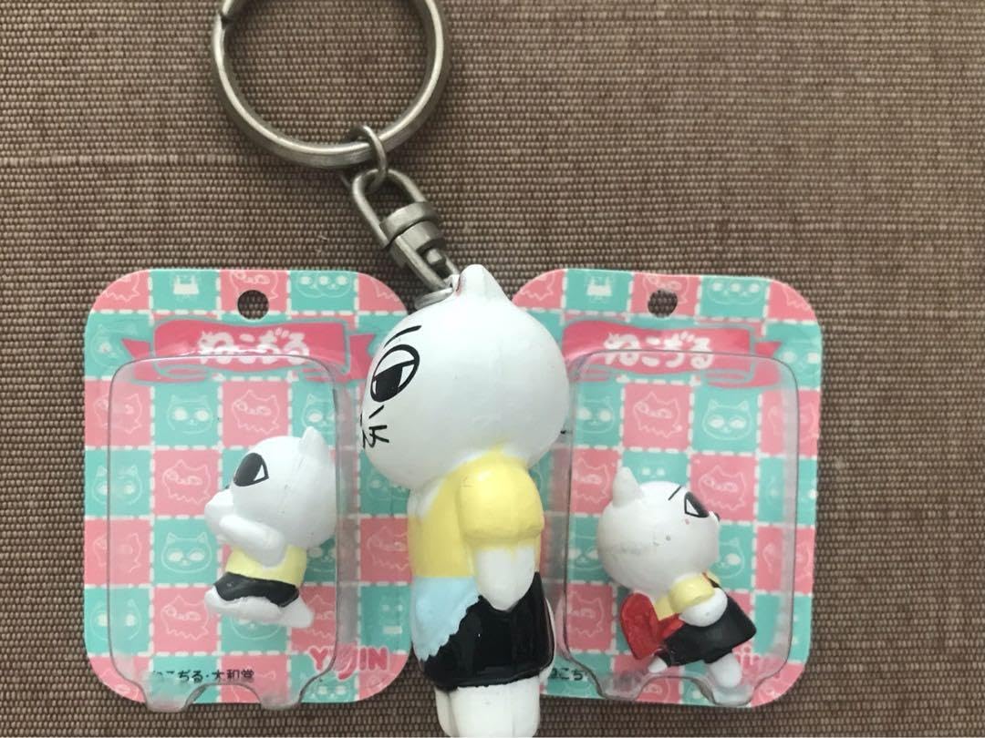 Amazon.co.jp: ねこぢる にゃーことにゃっ太ガチャ人形とお母さん