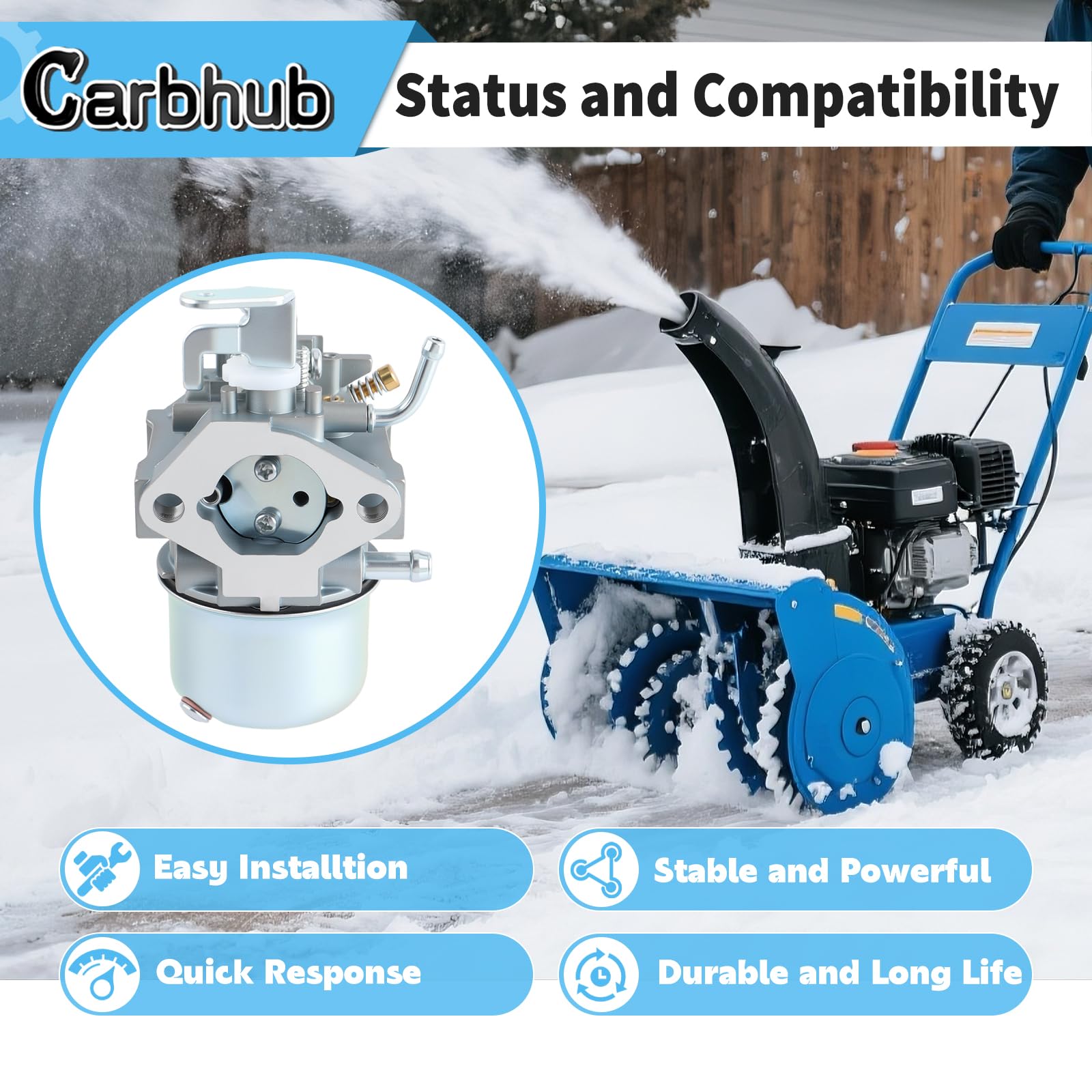 Amazon.com: Carbhub Carburetor for Toro 95-7935 81-4690 81-0420