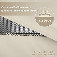 Vista 8 de Porch Shield. Cubierta protectora para mesa de jardín.