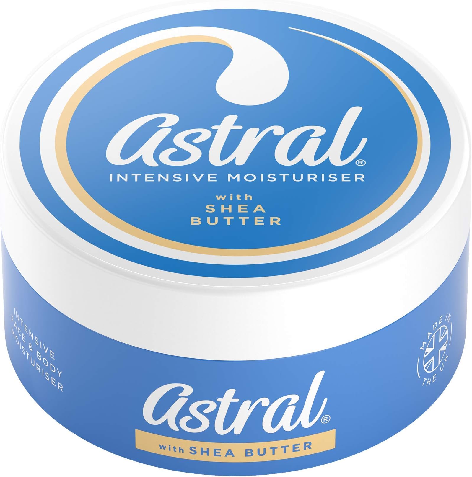 Astral Face & Body Intensive Moisturiser Cream with Shea Butter 200ml
