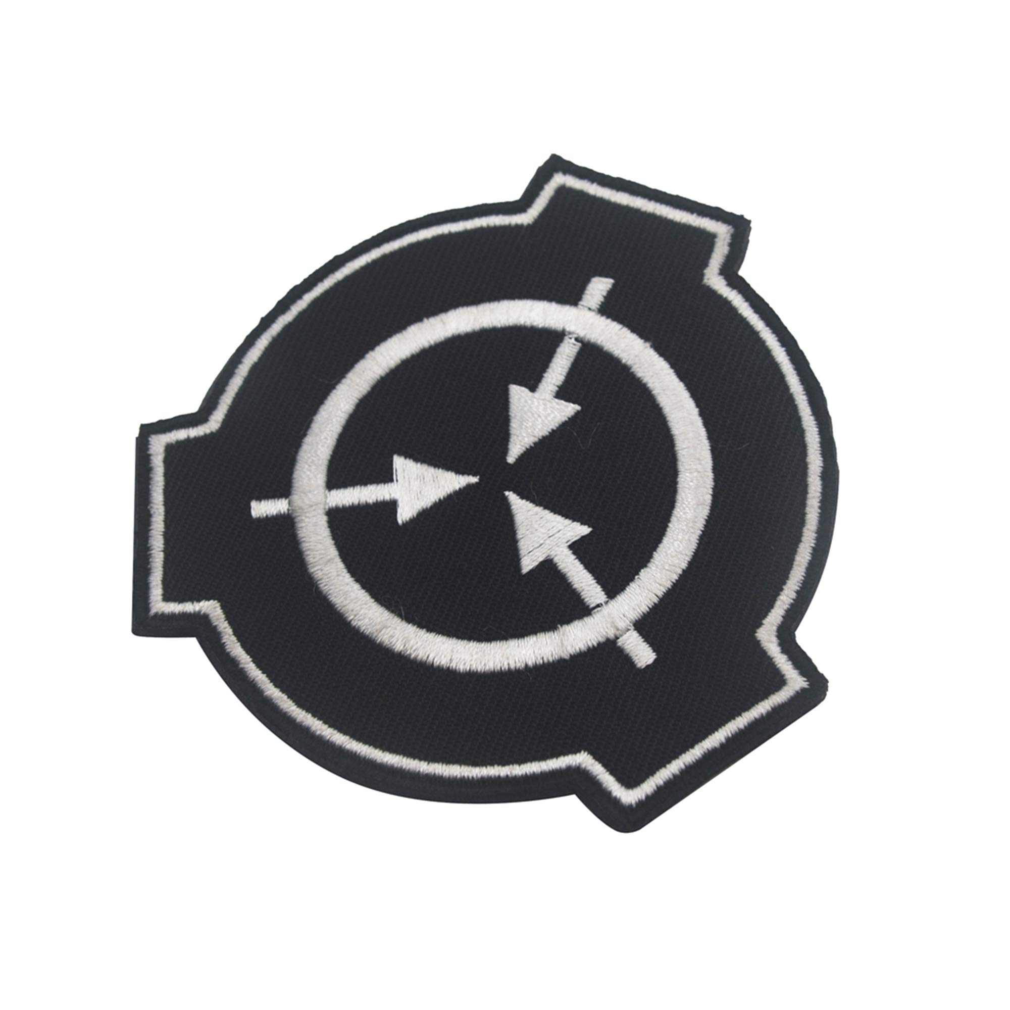 SCP Containment Procedures Foundation Secure Contain Protect Tactical Hook Patch Badges Emblem Applique Hook Patches für Kleidung Rucksack Zubehör (mehrfarbig)