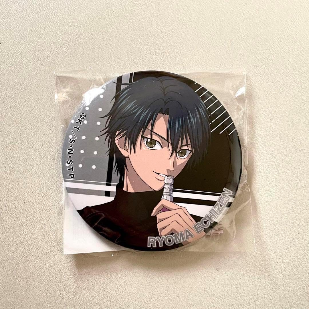 越前リョーマ 大江戸温泉物語 コラボ 缶ミラー テニプリ 新テニ ミラー