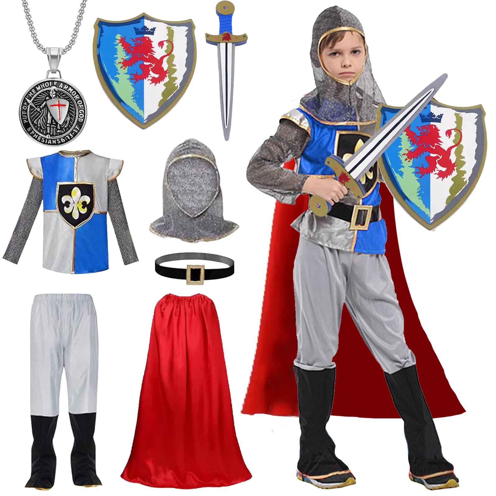 Spada Giocattolo Cavaliere Boland 72,5 Cm | Arma Finta In Plastica Per Carnevale, Halloween, Feste A Tema Medievale