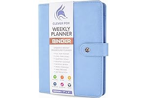 Clever Fox A5 Planner: Uncover Undated Weekly Planning Potential for Goal Achievement...