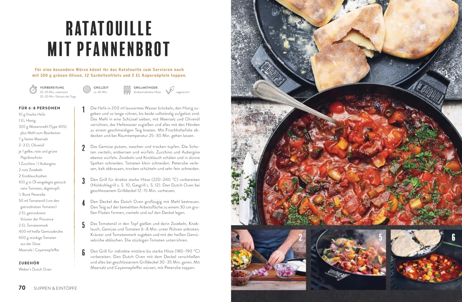Weber's Dutch Oven und Plancha: Outdoor Küche für Grillfans - Grill-Rezepte für jede Jahreszeit