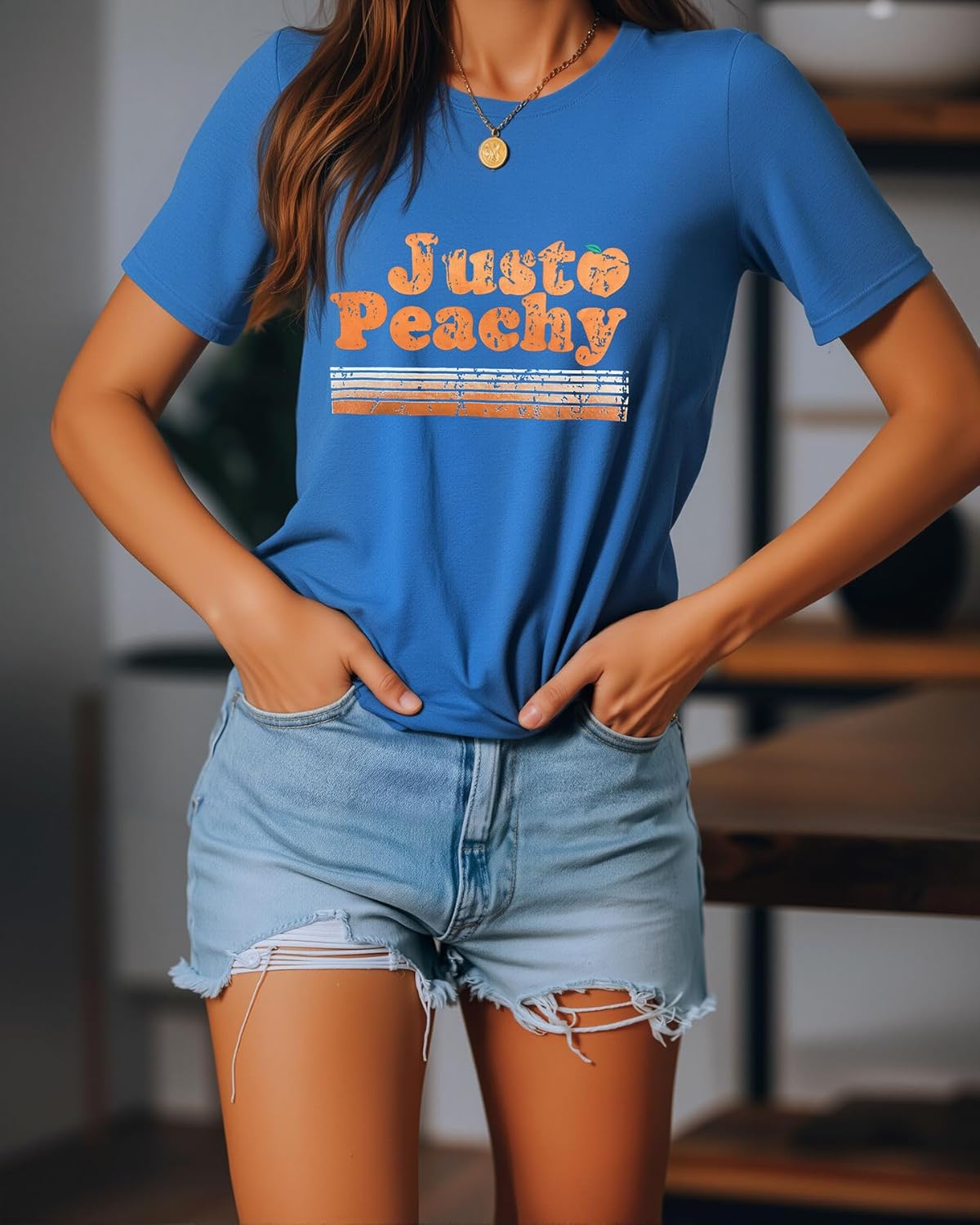 IRISGOD Womens Graphic Tees Casual Summer Short Sleeve Vintage T Shirts Tops - Image 4