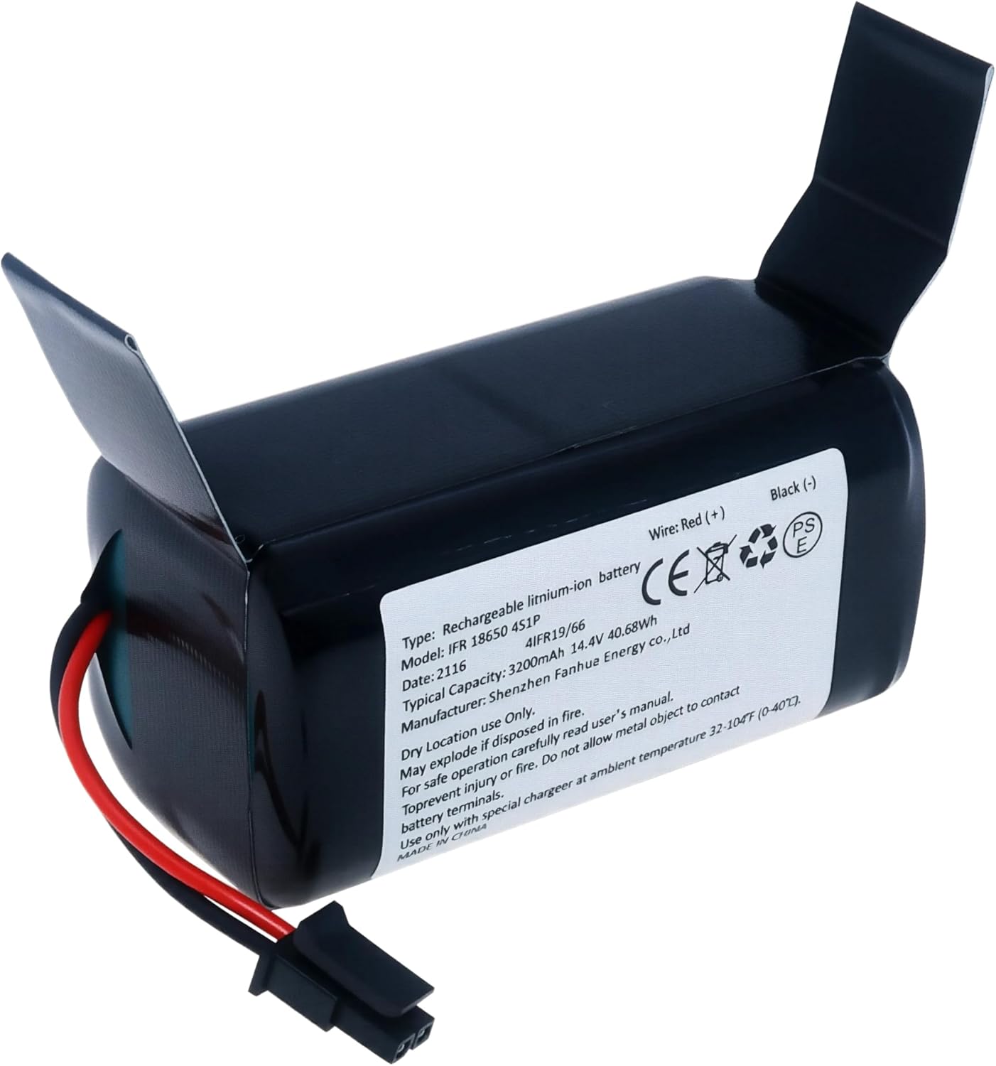Battery Replacement for Coredy R750-2200pa, G800, G850 Robot Vacuum (Not for R750-1600pa)