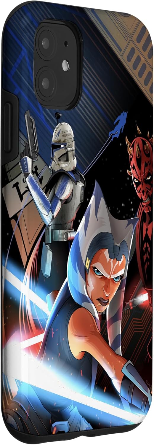 Star Wars: The Clone Wars Exclusive Ahsoka & Darth Maul Case for iPhone 11