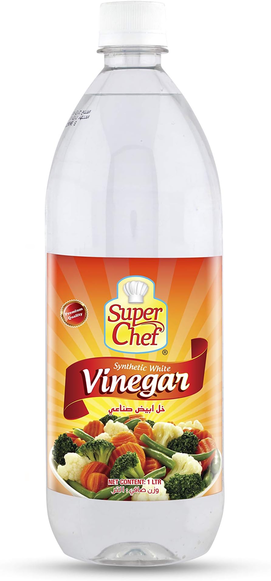 SUPER CHEF WHITE VINEGAR 1 LTR
