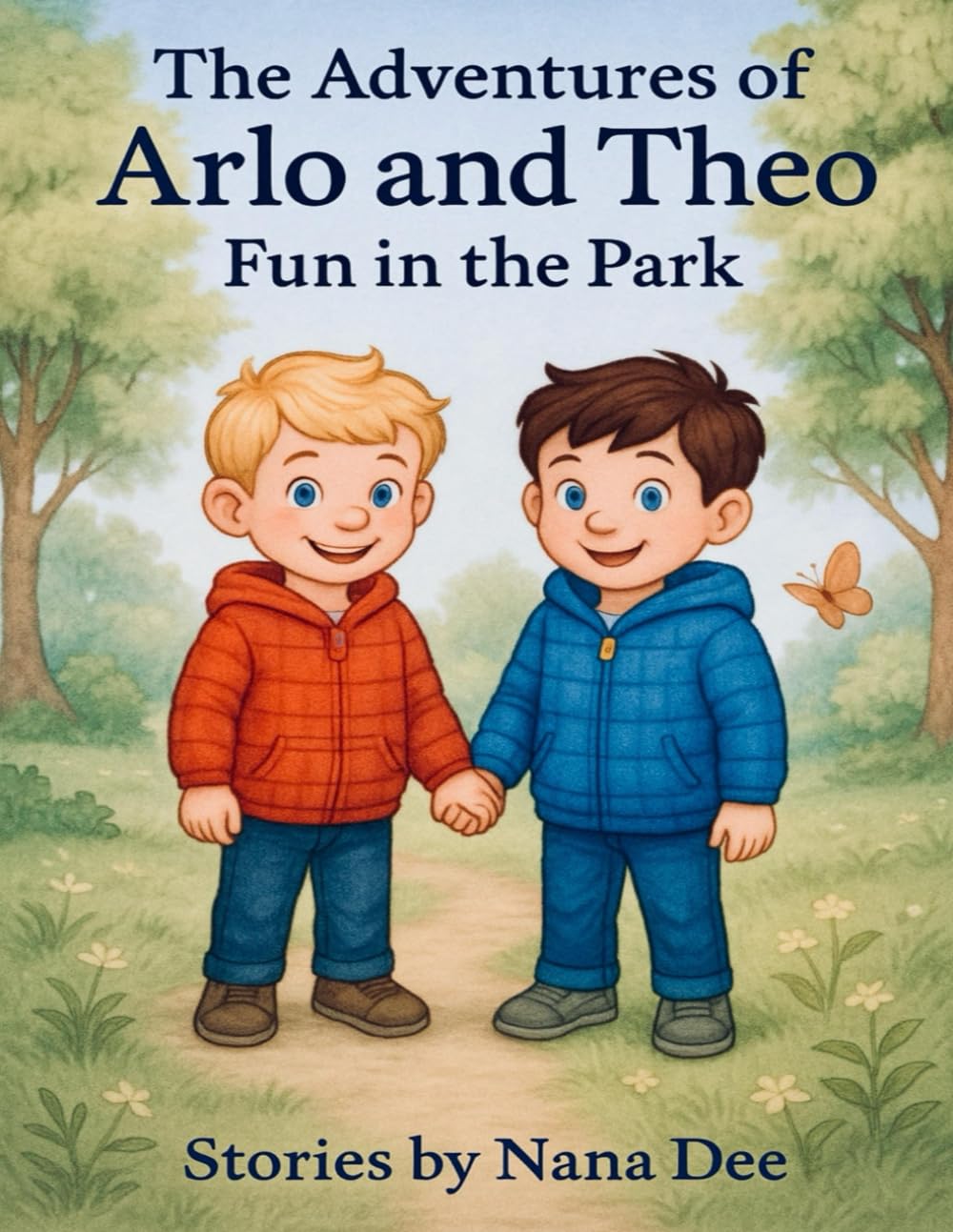 the adventures of Arlo and Theo, fun in the park