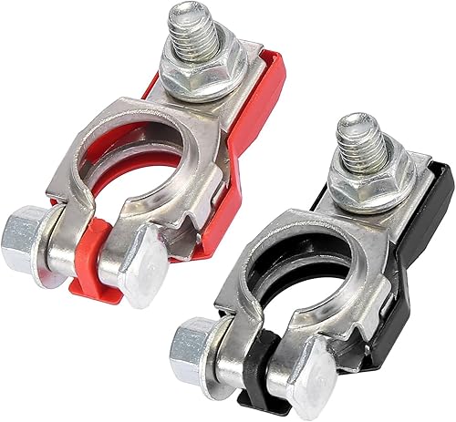 Kit de repuesto positivo y negativo de terminal de batería compatible con Nissan Altima Maxima Rouge Sentra Murano Infiniti Toyota Lexus Reemplazo #