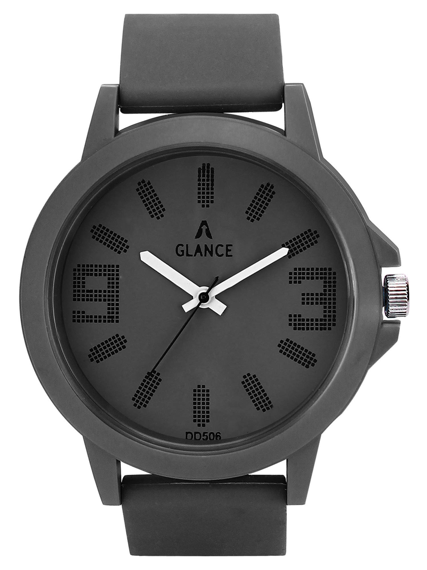 Aglance38003PP02 Tees Grey Analog Wristwatch Collection for Men and Boys with Adjustable Strap and Quartz Movement