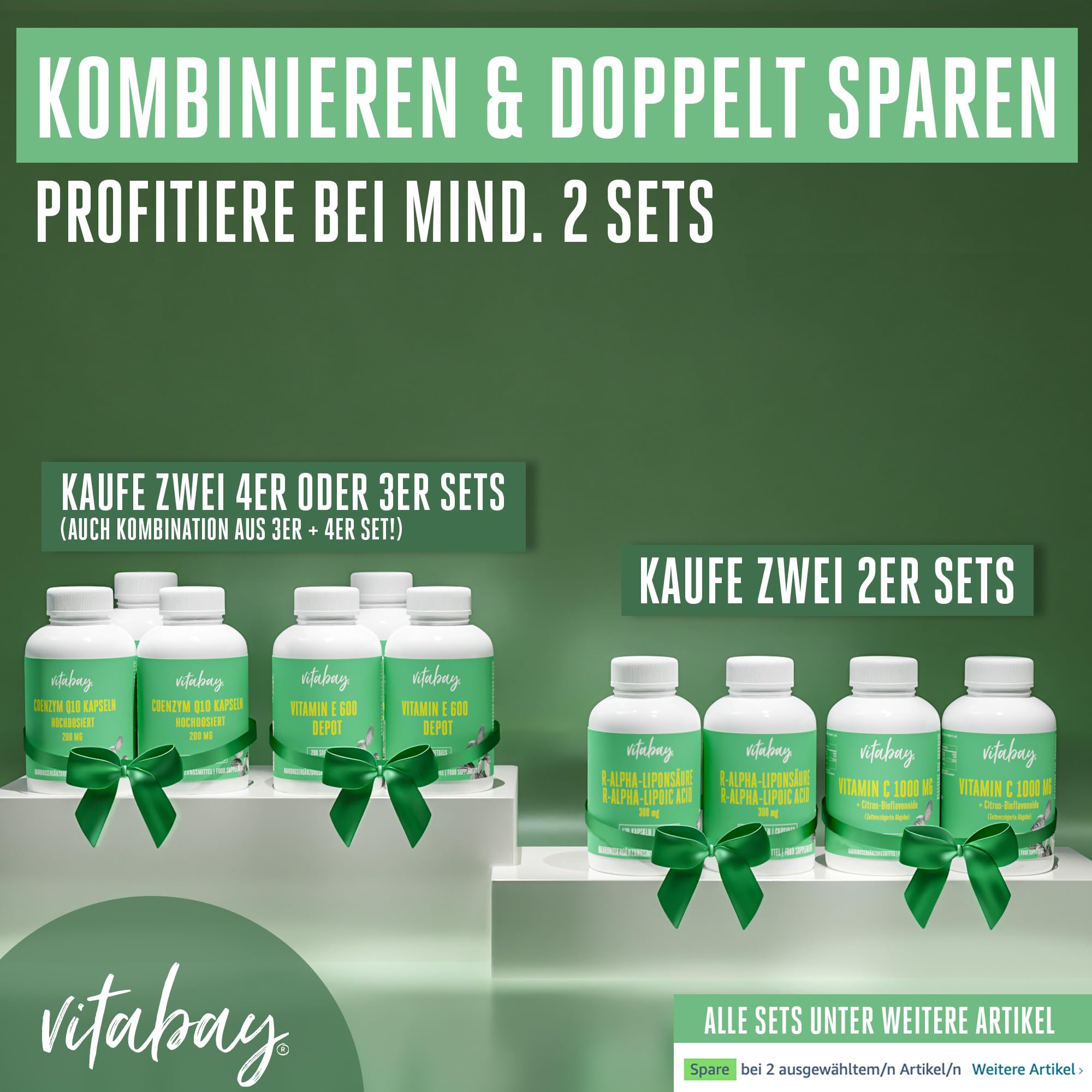 Vitabay MSM Tabletten Hochdosiert - 120 MSM Tabletten Hochdosiert VEGAN - MSM Pulver MSM 2000 pro Tagesdosis - MSM Schwefel Kapseln Hochdosiert MSN Gelenkskapseln - Pflanzliches MSM-Kapseln MSN 2000