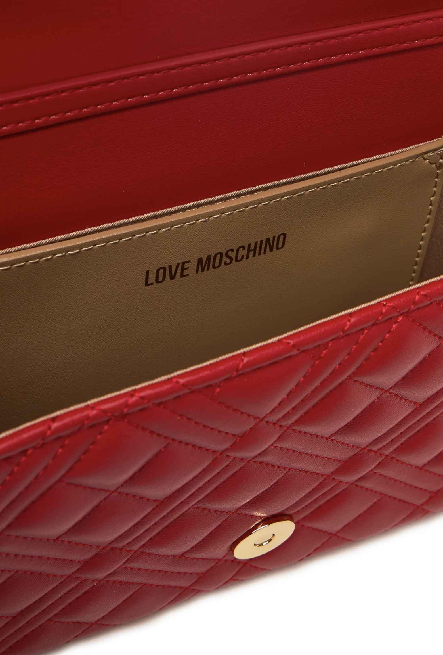 Love Moschino BOLSO QUILTED PU ROJO, rojo, Talla única
