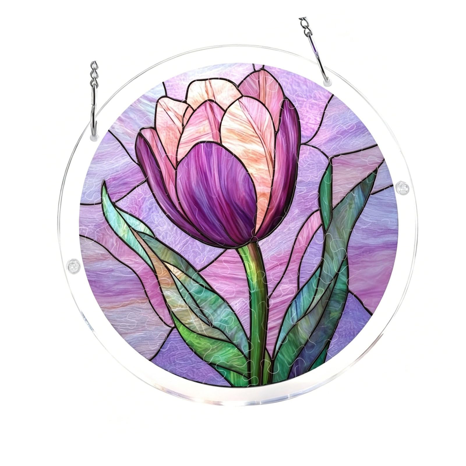 Puzzle Hanging Decoration Decorative Sun Catchers Ornament for Window and Childrens Room Early Childhood Education Toy