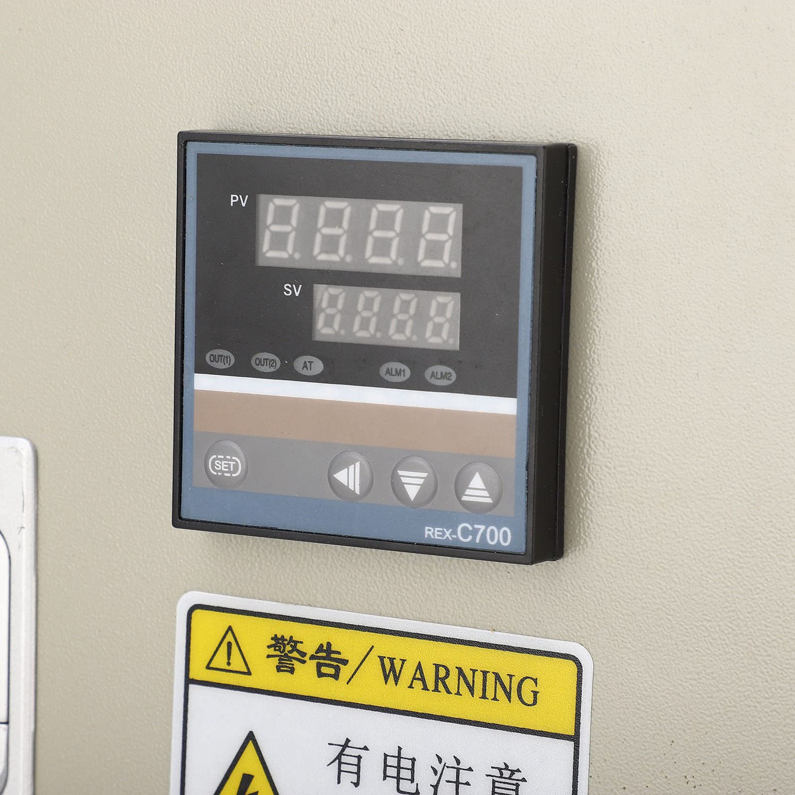 AMONIDA Controlador de Temperatura PID Inteligente de 15kW para Aplicaciones de Calefacción Industrial, Caja de Termostato de Alta Precisión, Unidad de CA de 380V