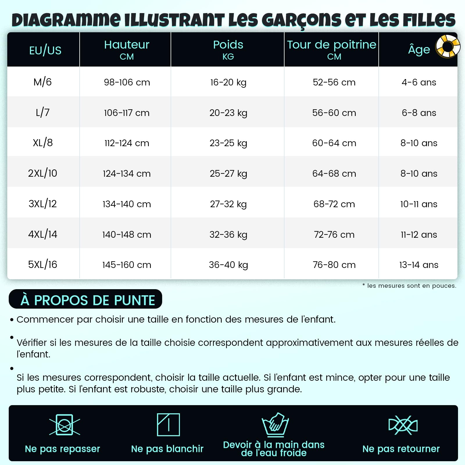 Combinaison Courte en néoprène SCR de 2,5 mm pour Enfants avec Protection UV, Fermeture éclair Oblique à l'avant, Garde Les Adolescents au Chaud dans l'eau Froide