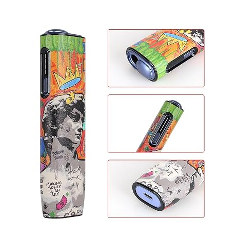 Protective Case for iLUMA i ONE (M0033) – Stylish Graffiti PU Leather & Silicone Cover, Anti-Fingerprint, Shockproof, Scratch Resistant (David Graffiti)