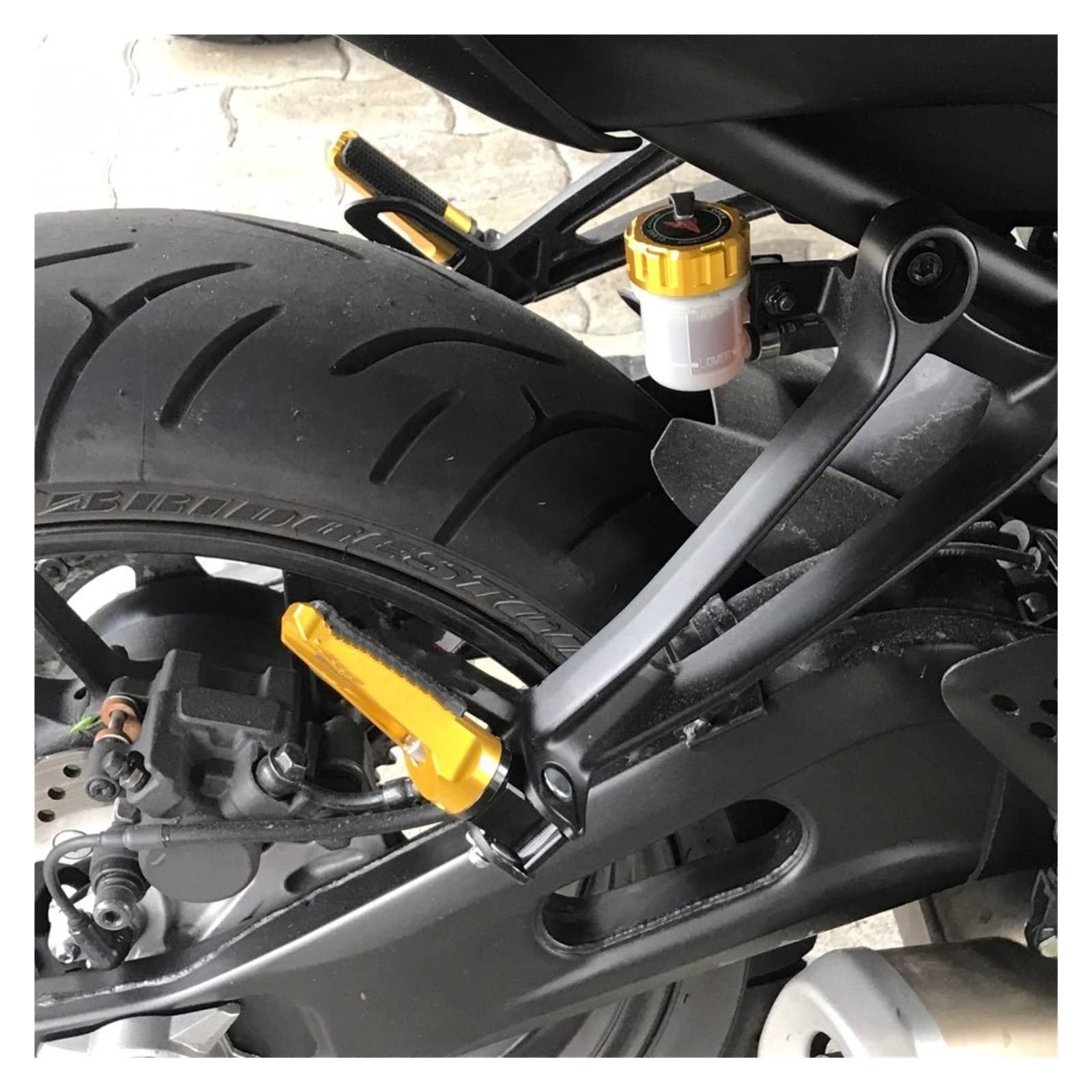 Achter Passenger Voetsteunen Voor Yamaha MT07 MT09 MT03 FZ07