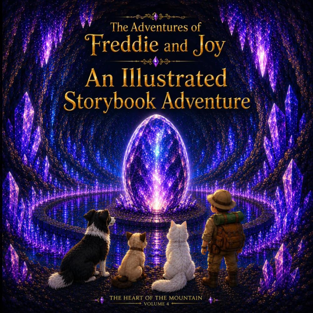 The Adventures of Freddie and Joy: The Heart of the Mountain: An Illustrated Storybook Adventure: 4 (Freddie and Joy Illustrated Storybook)