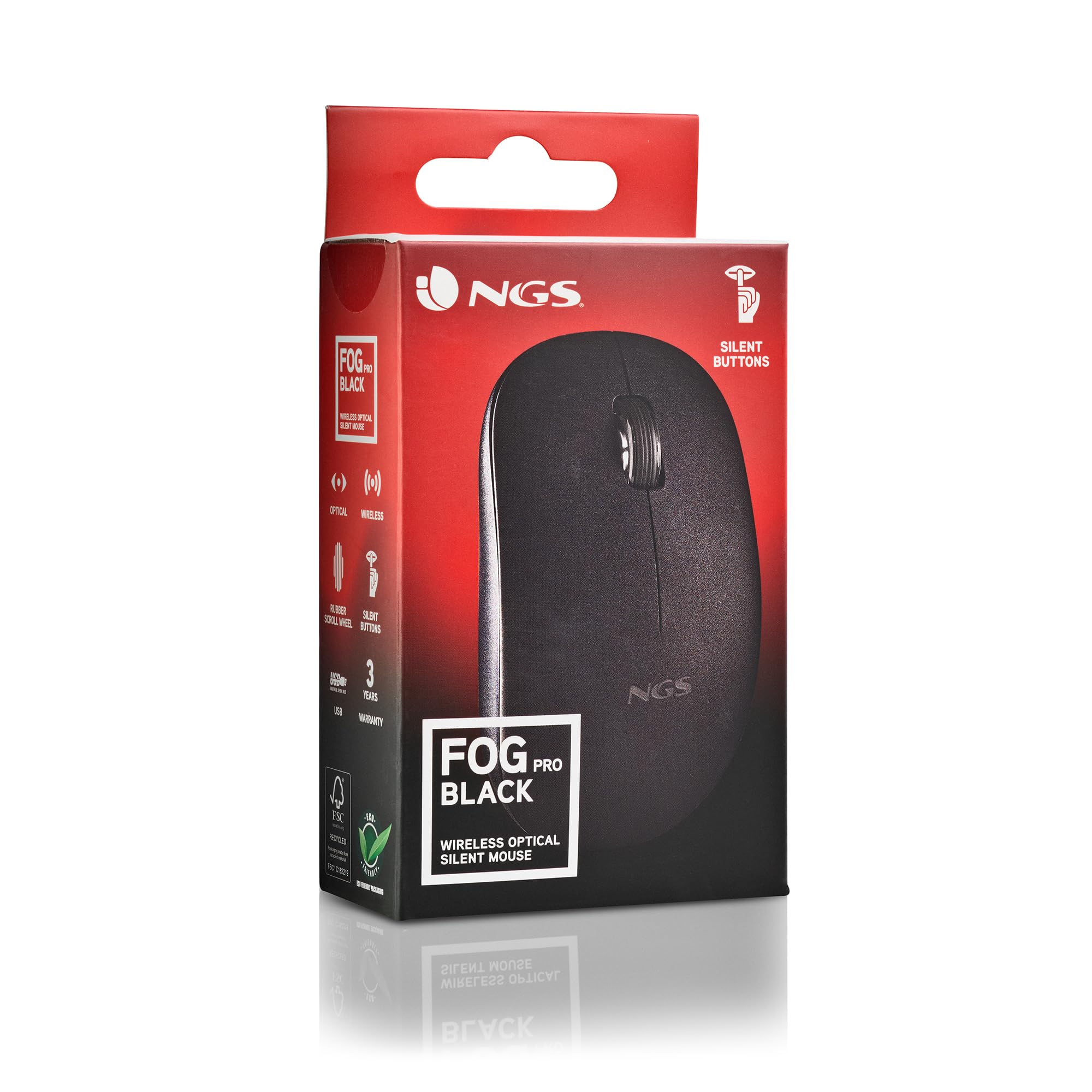 Ngs Fog Pro Wireless Mouse One Size