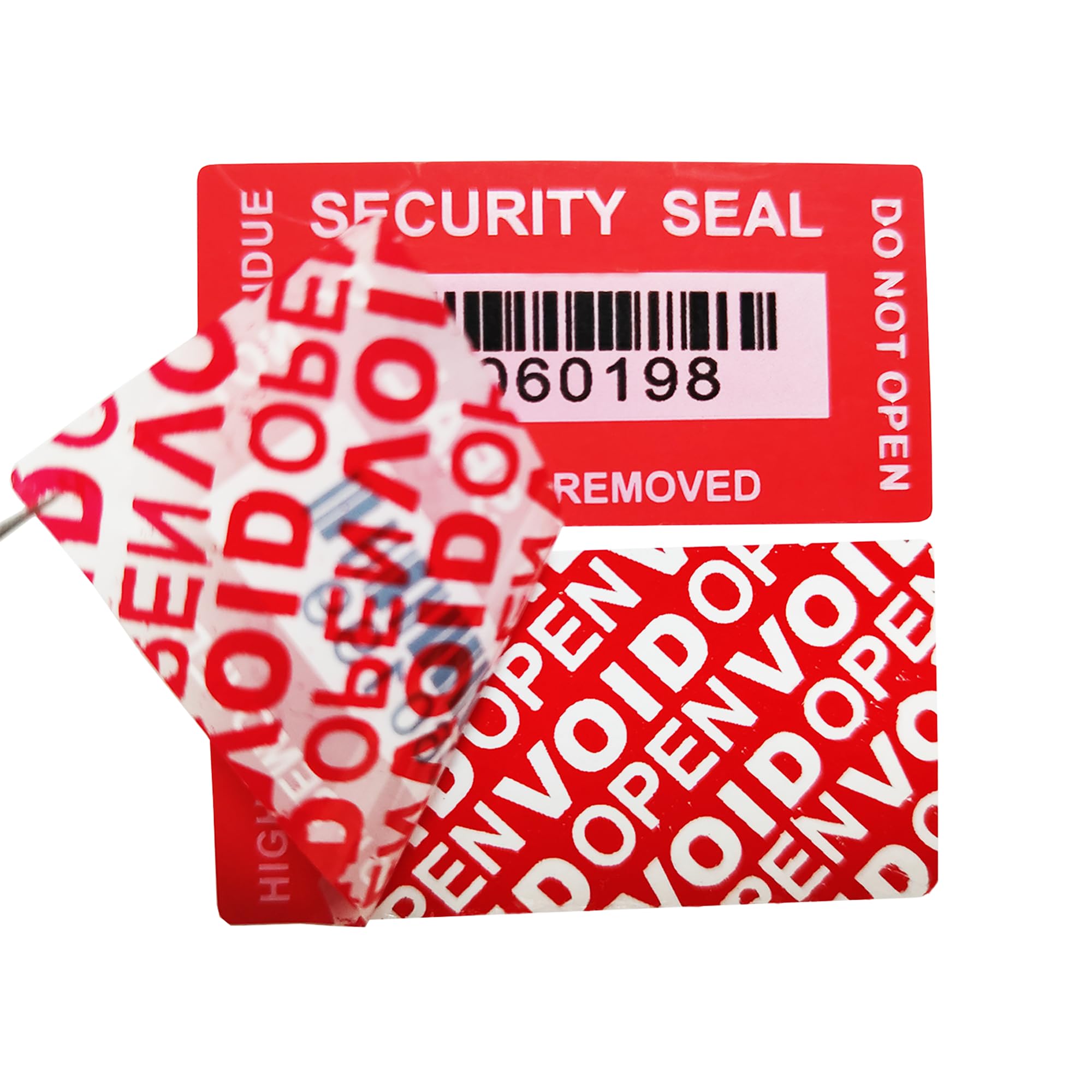 Tamper Proof Security Labels Non Residue Anti Counterfeit Sticker ...