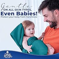 Vista 212 de DAN RIVER Juego de 4 toallas de baño, 27 x 54 pulgadas, 100% algodón, más grandes y ligeras, de secado rápido, súper suaves y absorbentes, toallas