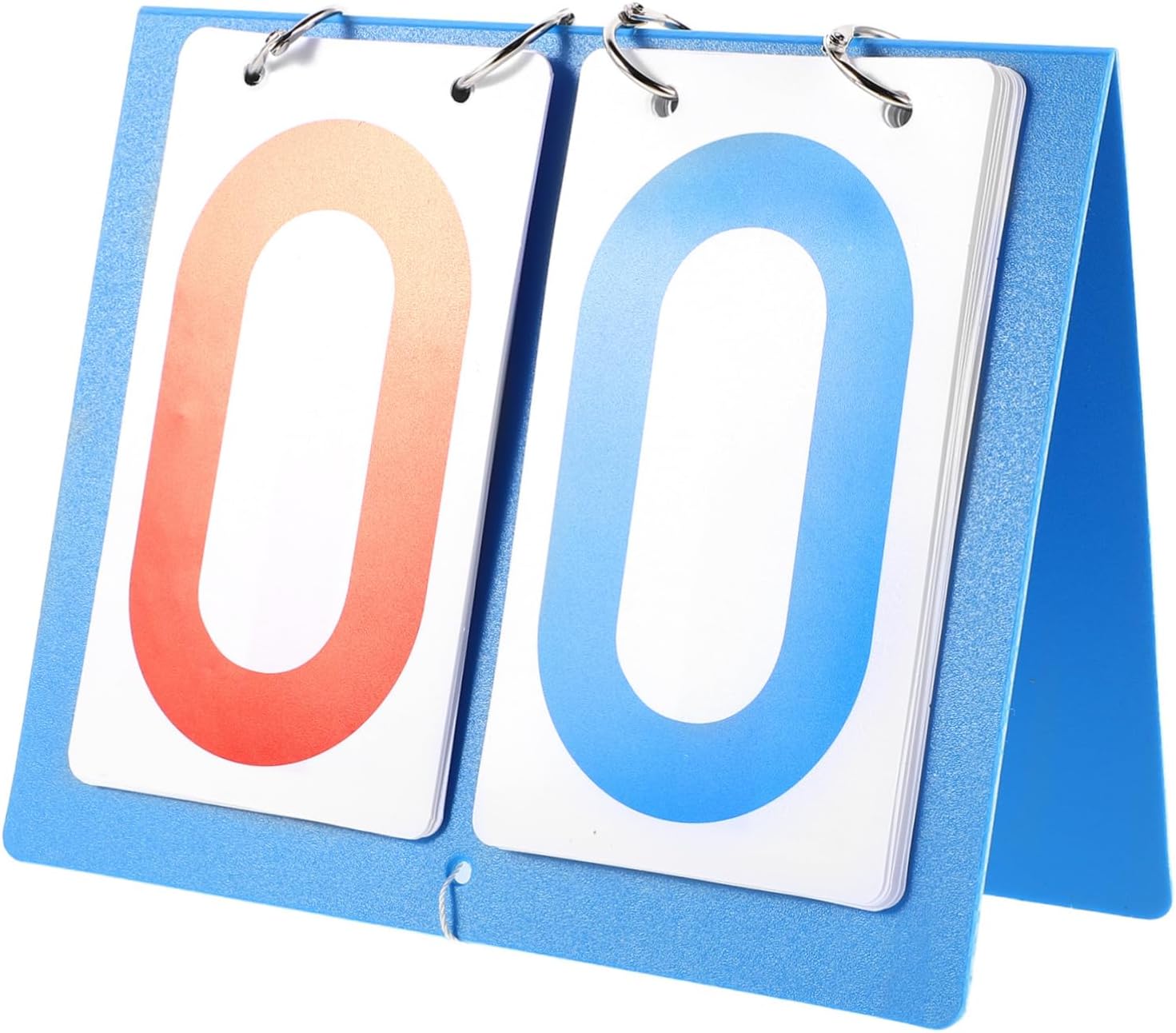 Portable Table Top Scoreboard Flipper Multi Sports Score Keeper for Basketball Football Tennis Soccer Durable Plastic Construction Easy to Use for Competition